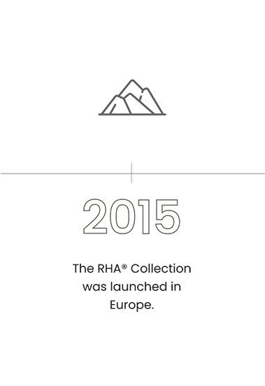 Icon of the RHA Collection launching in Europe.